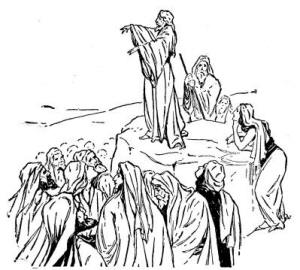sermon jesus mount bible story before